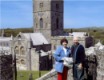 Don and Dot Pettigrew of Huntsville AL at St David's Cathedral in Pembrokeshire, Wales